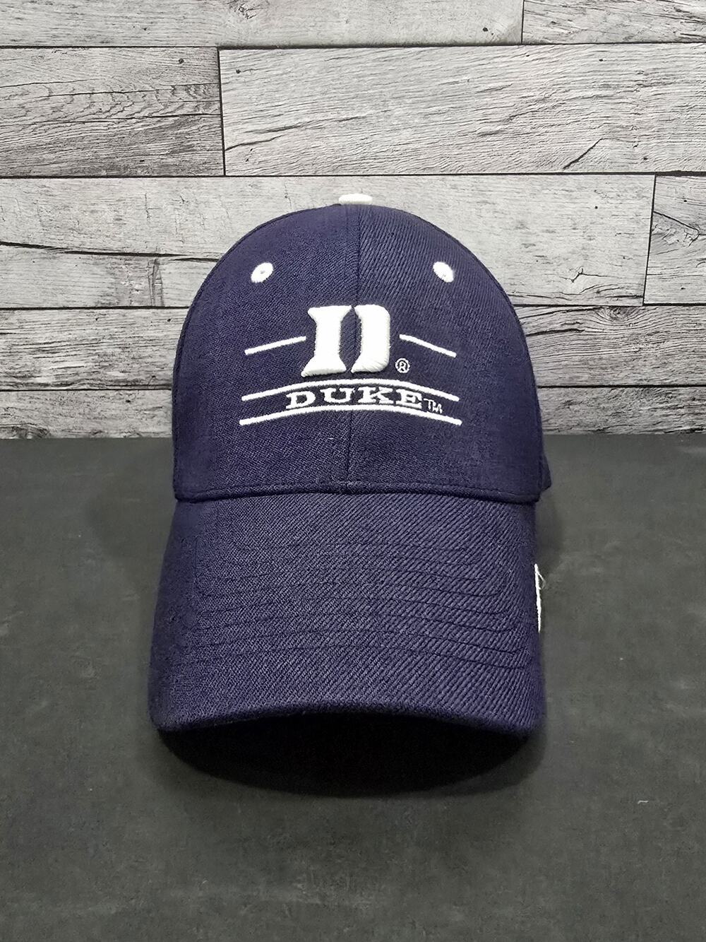 Vintage 90s Duke Blue Devils The Game Fitted S/M Wool Blend Cap - BEAUTIFUL hat!